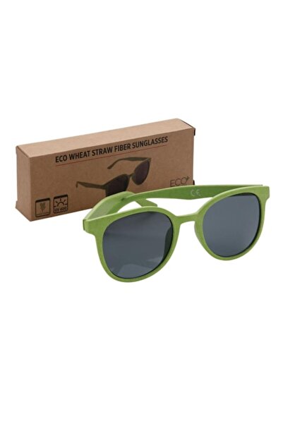 RONIC Wheat Sunglasses, wheat fiber, UV400, unisex, green