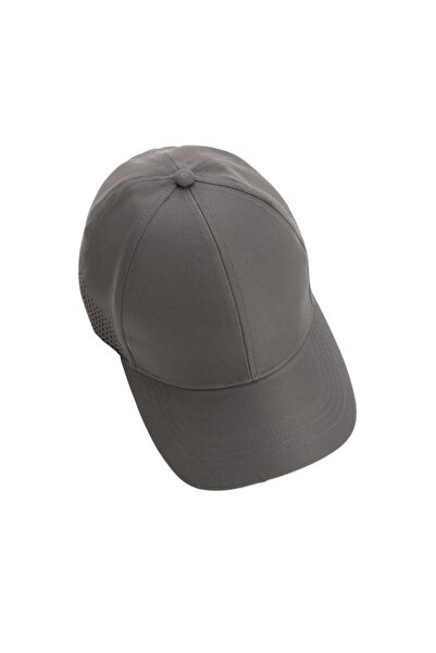 RONIC Accra sports cap — , 6-panel, adjustable strap, one size, unisex, gray