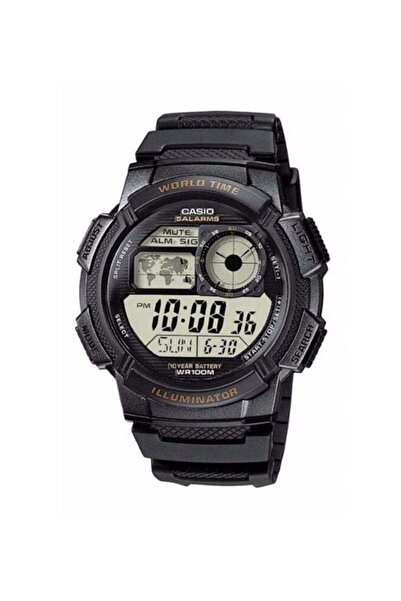 Casio Men's Youth Series Water Resistant Digital Watch AE-1000W-1AVDF - 44 mm - Black