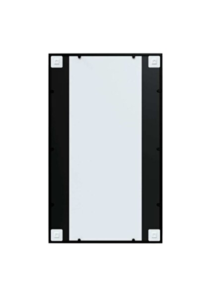 vidaxl Wall Mirrors 4 pcs Black 100x60 cm Metal