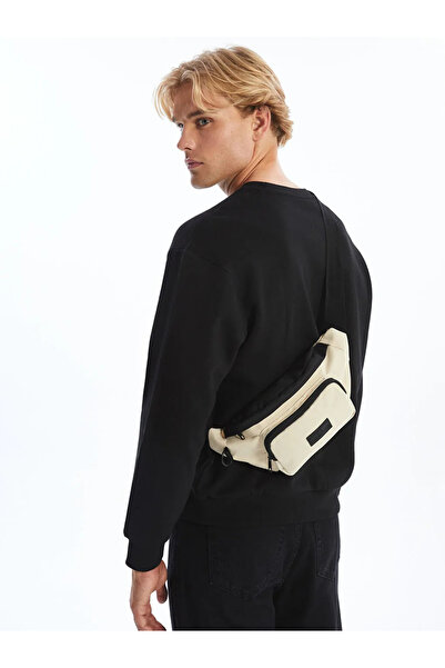 LC Waikiki Lcw Accessories Beige Multi-Compartment Men's Chest Bag