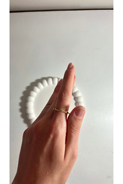 Store 14 Ayar Altın VIP Ayarlanabilir Zincir Formlu Yüzük