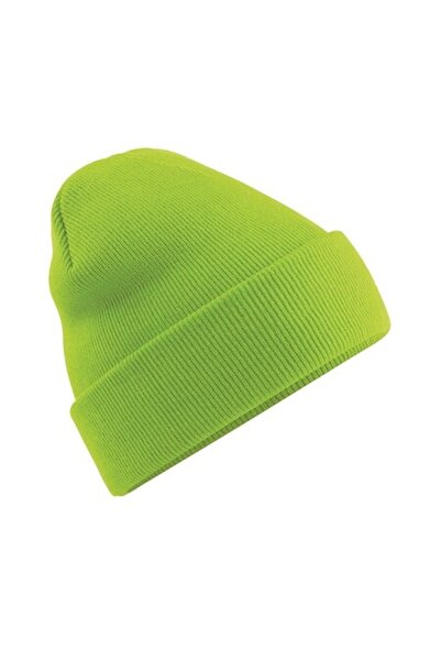 RONIC X - Original Beanie, unisex, lime, one size