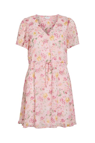 VILA Minikleid VIFALIA Kurzärmeliges