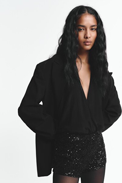 Pull & Bear Pullu şort