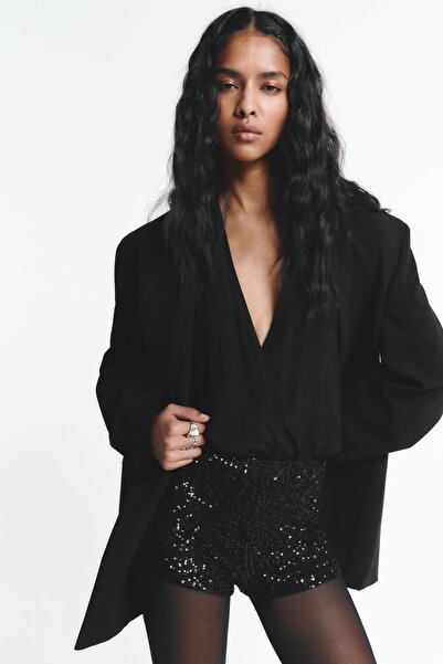 Pull & Bear Pullu şort