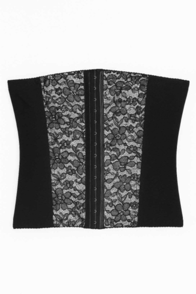 OEM Women's black shapewear corset with lace