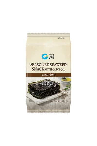 YABANEEZ SEASONED SEAWEED SNACK (WITH OLIVE OIL) "CHUNG JUNG ONE"