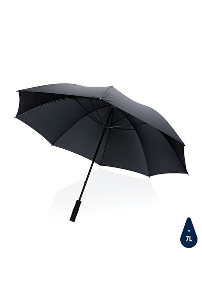 RONIC Men's storm-resistant umbrella, Ronic, RPET 190T, 130 cm, black