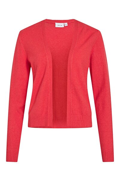 VILA Strickjacke VIRIL Kurzer offener