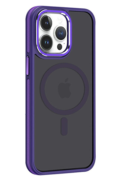 Joko غطاء ماج سيف لآيفون 14 برو من ديرندز - (134539) بنفسجي غامق