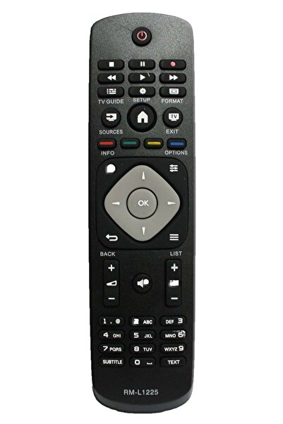 Philips Telecomanda pentru LCD/LED RM-L1225, Neagra cu Infla Rosu