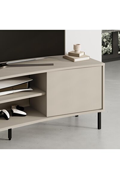 Mourah Home Frem TV Unit Up To Inches - Beige