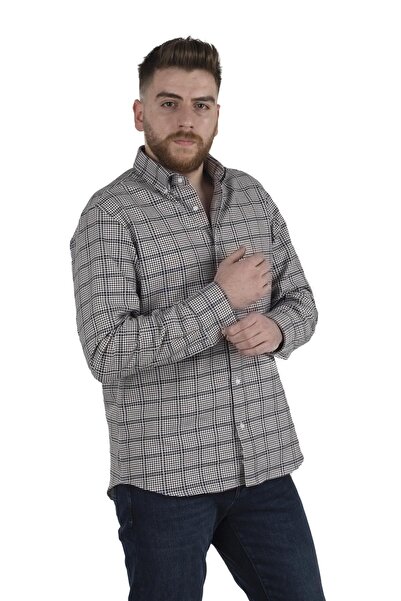 GALLİNİ WORLLD Ανδρικό πουκάμισο με μακρύ μανίκι Gallini World Minimalist - Casual & Business