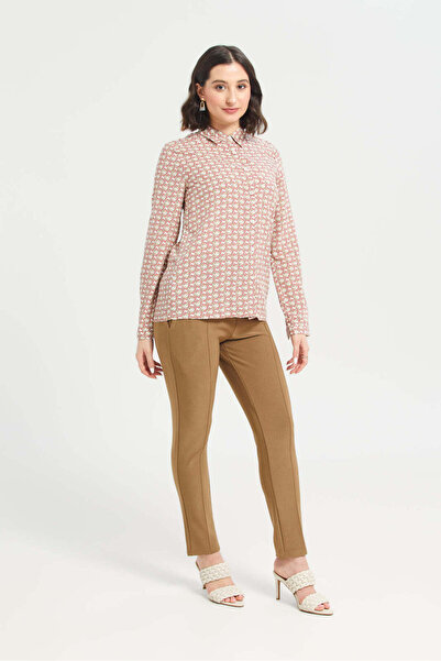 REDTAG Front Pleat Taperred Trouser