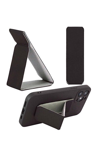 KAKUSİGA Magnetic Foldable Mobile Phone Holder Stand - Black