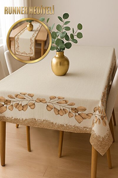 Dolce Mariee مفرش طاولة أنيق مقاوم للبقع MSRT004