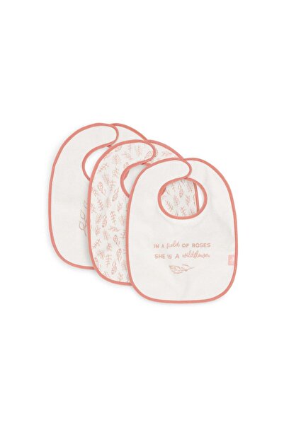 Jollein Bavete impermeabile din frotir – Meadow Rosewood, 3 buc., 0+ ani |