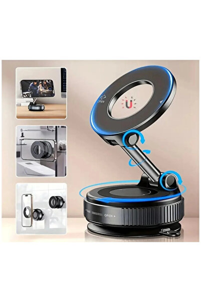 Olinza Shop Youtuber Tiktok Instagram Çekim İçin 360 Magsafe Vakumlu Telefon ...