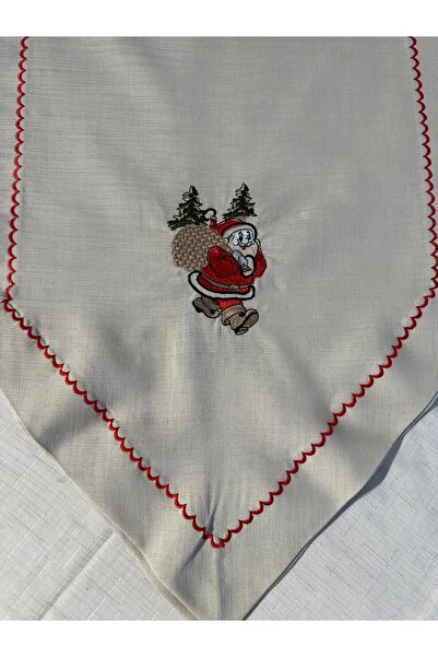 Vinezza Home Collection Vinezza Home Seamless Linen Christmas Pattern, Etamine Processing