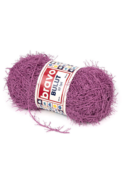 Bravo Bulut 407 Purple Hard Fiber Yarn 100 Gr 100 Mt Knitting Yarn