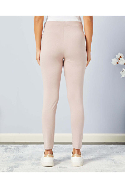 REDTAG Women Beige Full Length Legging