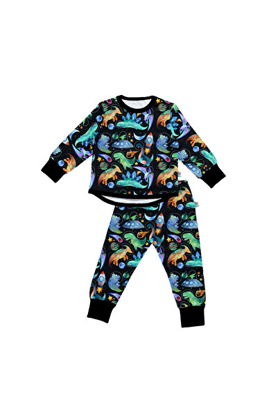 KidZee 1.0 Tog Spacedino Pajama Set