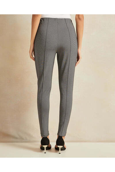 REDTAG Women Grey Printed Leggings