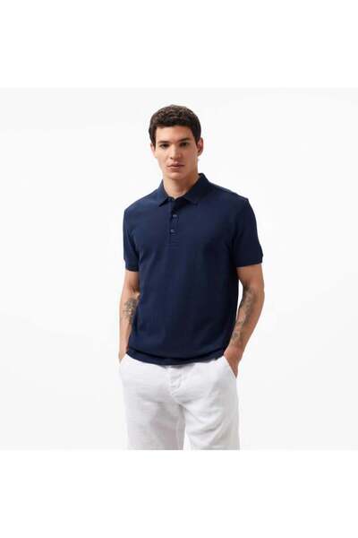 Nautica POLO Erkek Lacivert T-shirt K35052T.4NV