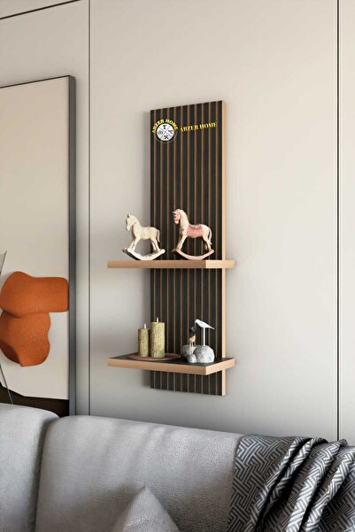 ABZER HOME Dekoratif Duvar Rafı Dikdörtgen