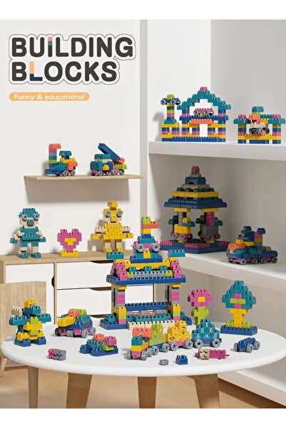 Generic Building Block Table,Multi-Functional Study Block Table,DIY Assembled Educational Toys(360 Pcs)