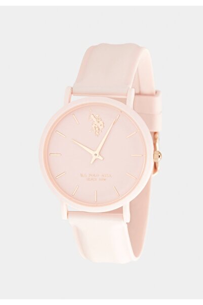 U.S. Polo Assn. Аналогов часовник за жени със силиконова каишка