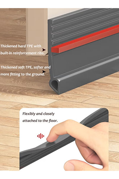 Generic 100cm Door bottom seal insulation Windproof, dustproof and insect-proof