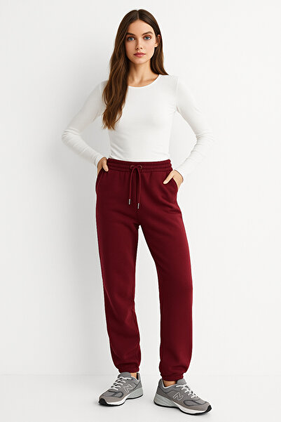 Rich Women's 100% Cotton Two Thread Basic Sweatpants