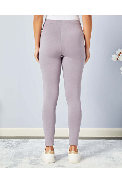 REDTAG Women Grey Full Length Legging