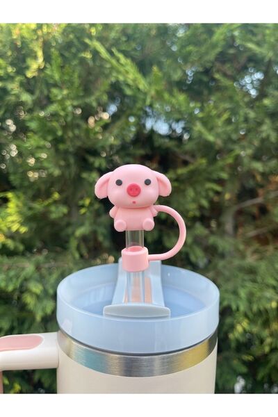 YuccaCo Accessorize Your Life ملحق الخنزير المتوافق مع الترمس / واقي القش مع ...