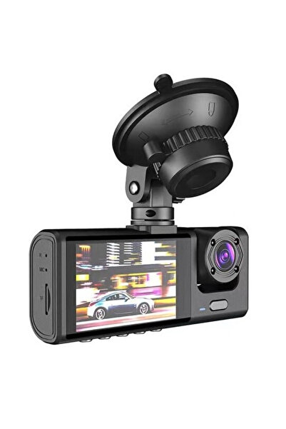 BASHAR Car DVR camera three cameras front rear interior 1920*1296p super HD wide angle 170 degrees