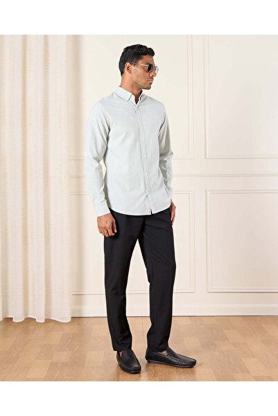 REDTAG Men Black Formal Trousers