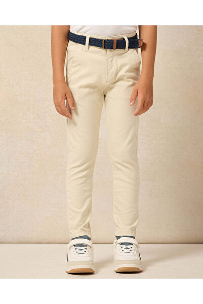 REDTAG بنطال دوبي بيج بحزام للأولاد