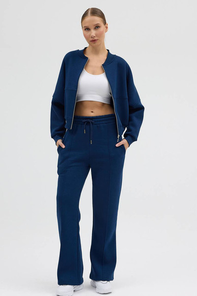 Neşeli Butik Women 3 Thread Fleece-Lined Pockets Premium Tracksuit Set Nbhs001