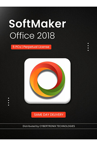 SoftMaker أوفيس ٢٠١٨ | ترخيص دائم لخمسة أجهزة كمبيوتر | ترخيص رقمي | توصيل في...