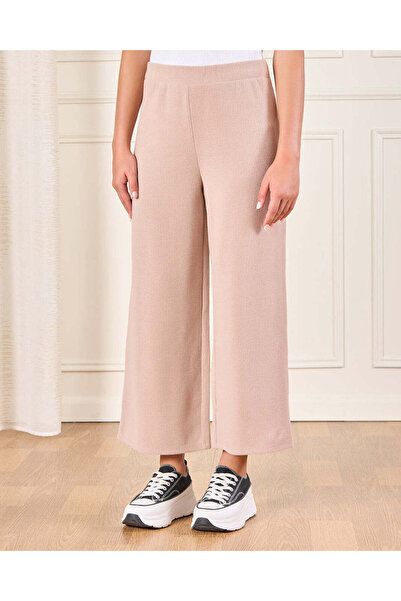 REDTAG Senior Girls Pink Wide leg Trouser