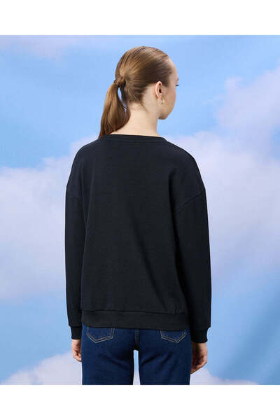 REDTAG Senior Girls Black And Grey Sweatshirt Set (Pack of 2)