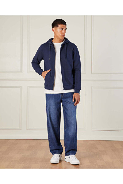 REDTAG Basic Zip Thru Hoodie – Men’s