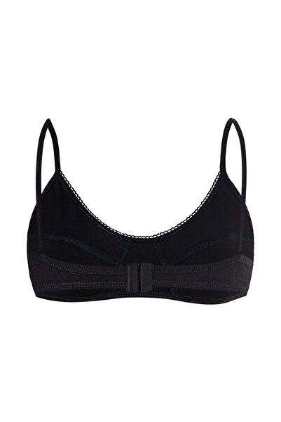 ÖZKAN underwear Özkan 40413 4-Pack Girls' 95% Cotton No-Cup No-Wire No-Pad Training Bra Thin Straps Es