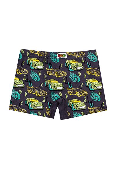 Öts Boys' Boxer 3-Pack Printed (96% Cotton - 4% Elastane)
