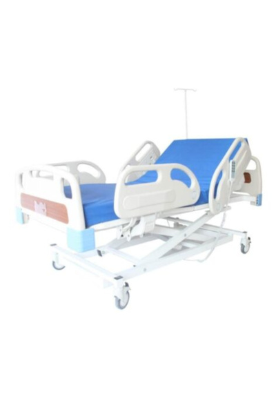 WİPPERMAN Hastane Tipi 3 Motorlu Full ABS Hasta Karyolası – Elektrikli ve Asa...