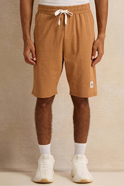 REDTAG Men Beige Active Shorts