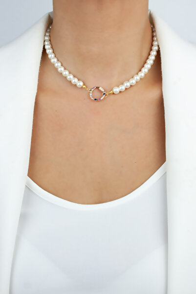 Liveyn Design Glass Pearl Necklace