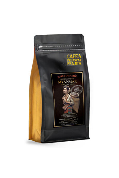 JUNTA DEL CAFÉ Cafea proaspăt prăjită, cafea specială din Myanmar, 100% Arabi...